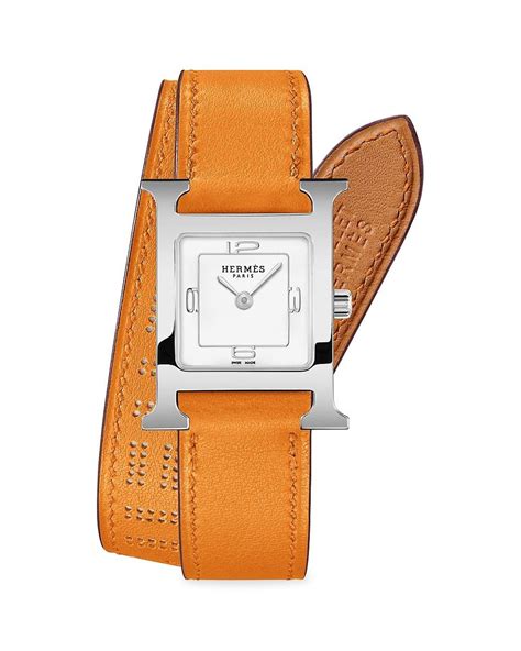 hermes double strap watch|hermes leather iwatch strap.